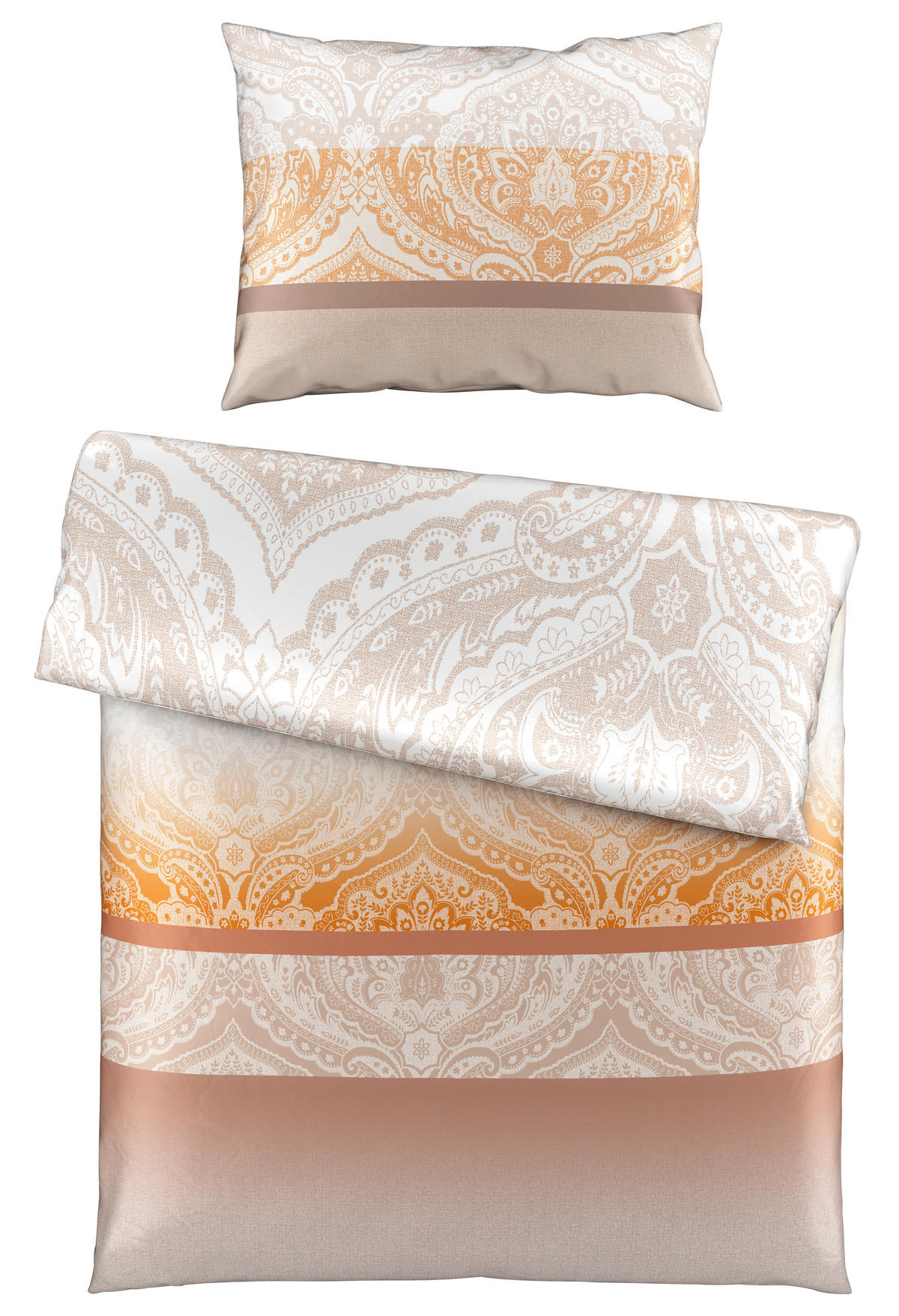 POVLEČENÍ, satén, přírodní barvy, 140/200 cm - přírodní barvy, Konvenční, textil (140/200cm) - Bio:Vio