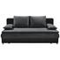 SCHLAFSOFA in Textil, Holzwerkstoff Anthrazit, Schwarz - Anthrazit/Silberfarben, KONVENTIONELL, Holzwerkstoff/Kunststoff (208/82/93cm) - Carryhome SCHLAFSOFA in Textil, Holzwerkstoff Anthrazit, Schwarz - Anthrazit/Silberfarben, KONVENTIONELL, Holzwerkstoff/Kunststoff (208/82/93cm) - Carryhome