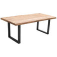 TISCHPLATTE in Holz 200/100/5,5 cm - Sheeshamfarben, Design, Holz (200/100/5,5cm) - Landscape