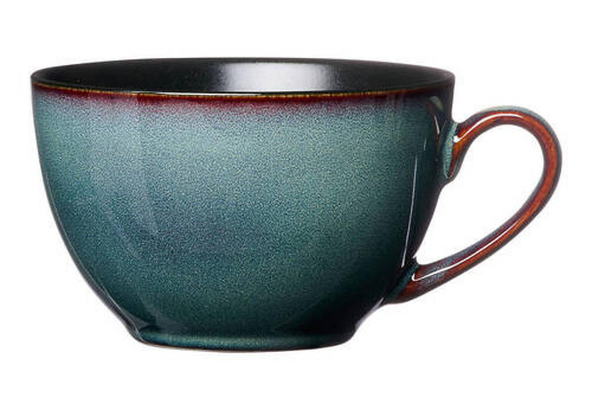 ŠÁLKA NA KÁVU kamenina keramika  - hnedá/modrá, Trend, keramika (12/10/7cm) - Ritzenhoff Breker