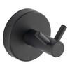 HANDTUCHHAKEN - Schwarz, Basics, Metall (5,5/5,5/5,5cm) - Wenko
