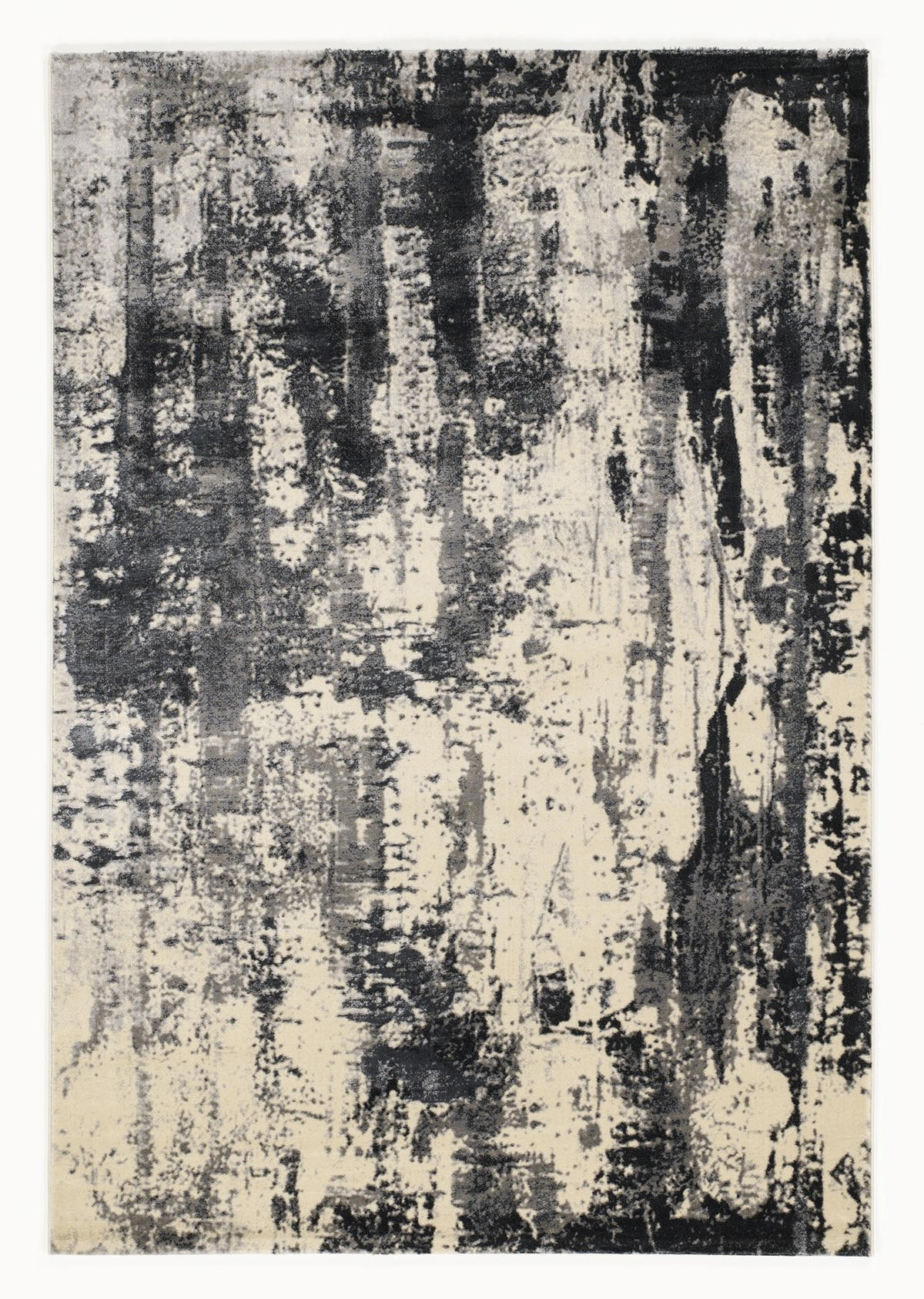 FLACHWEBETEPPICH 170/240 cm Wave Arte Creme, Grau  - Creme/Grau, Design, Textil (170/240cm) - Musterring
