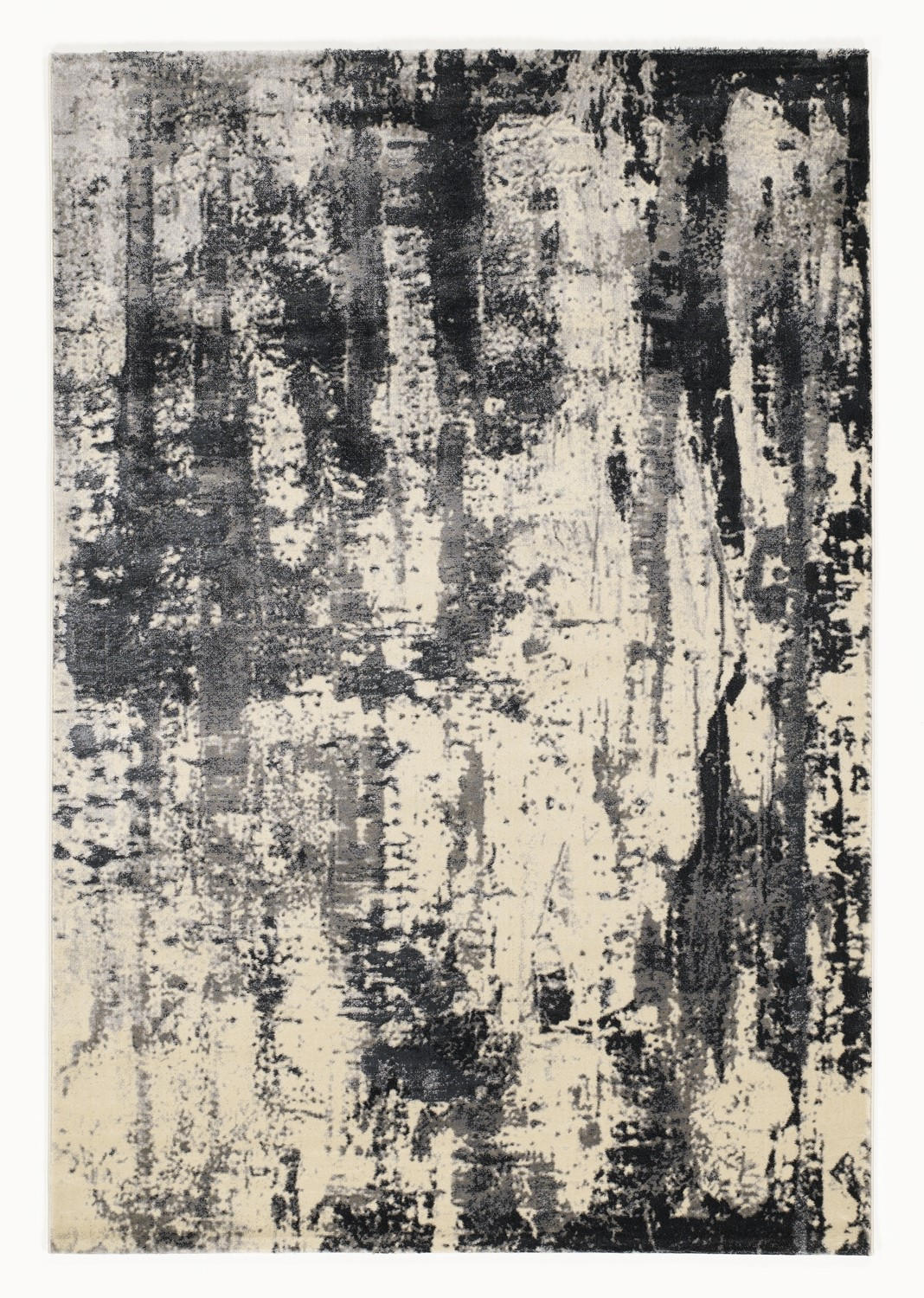 Webteppich Creme/grau Wave Arte 170x240 Cm