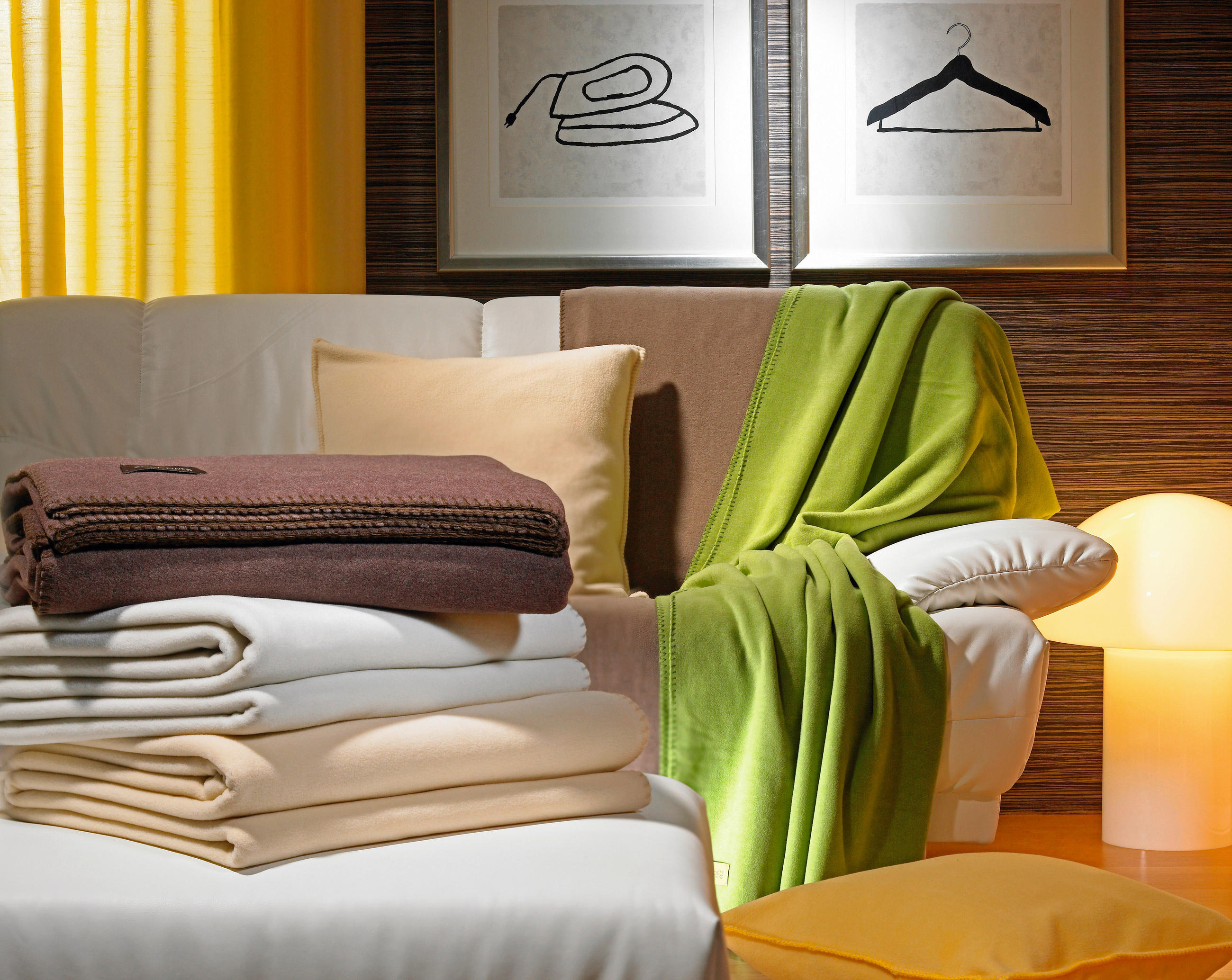 FLEECEDECKE Soft-Fleece 160/200 cm  - Grün, Basics, Textil (160/200cm) - Zoeppritz