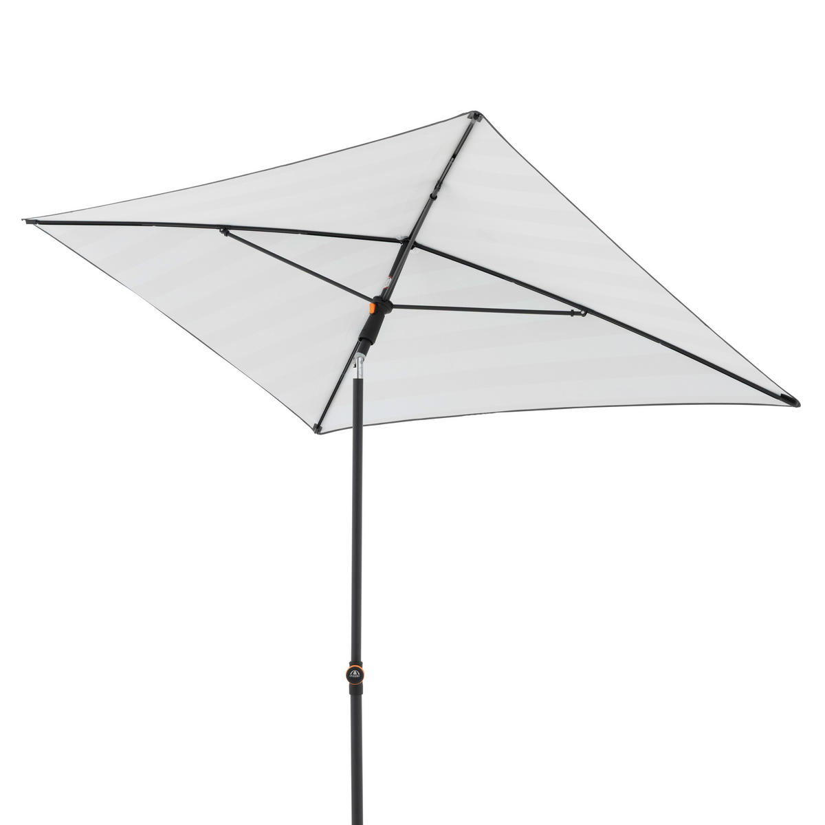 SENČNIK - antracit, Basics, kovina/tekstil (191/128cm) - Doppler