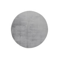 HOCHFLORTEPPICH 120/120 cm Silberfarben  - Silberfarben, Basics, Textil (120/120cm) - Kayoom