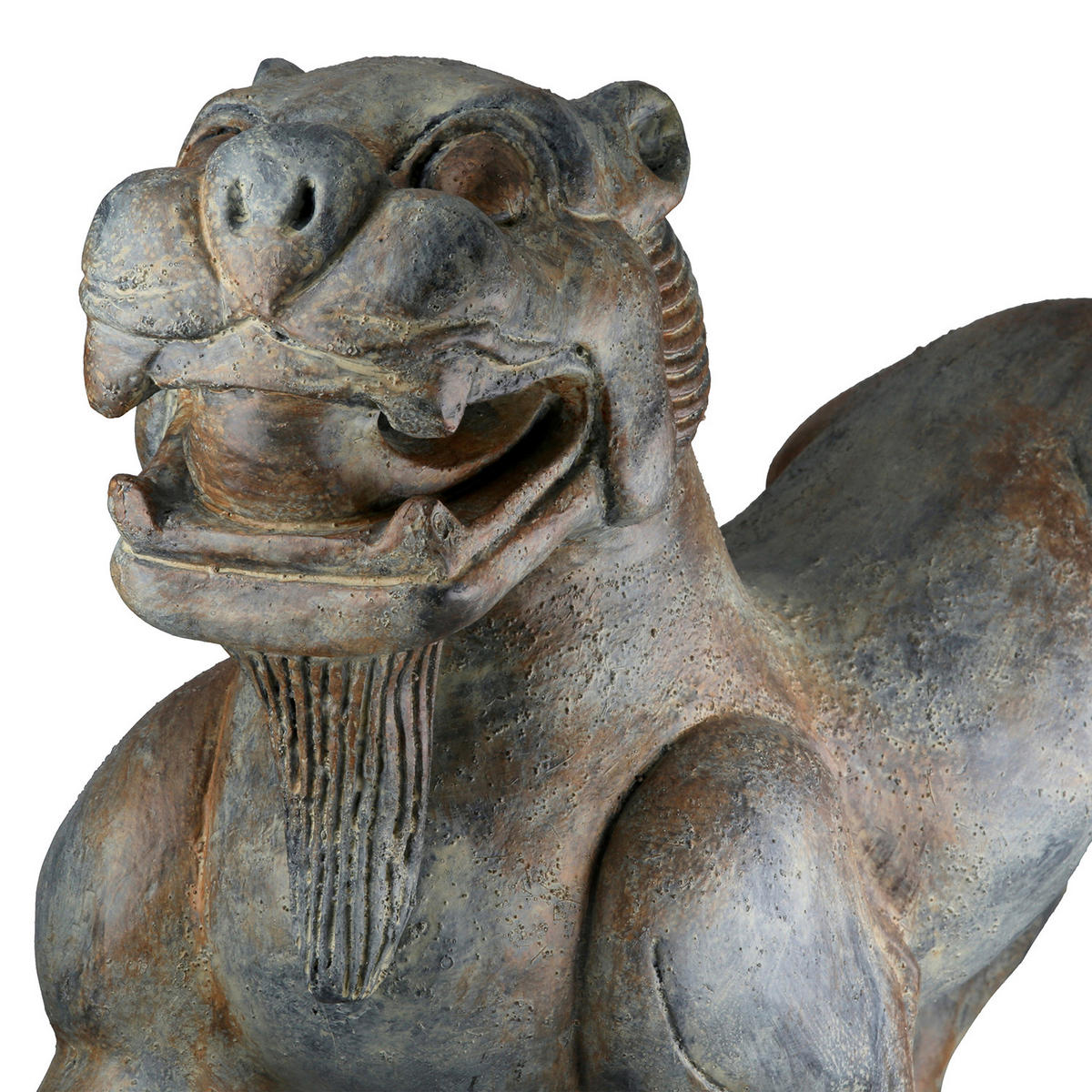 DEKOLÖWE - Bronzefarben/Grau, Basics, Kunststoff (57/27,5/14cm)