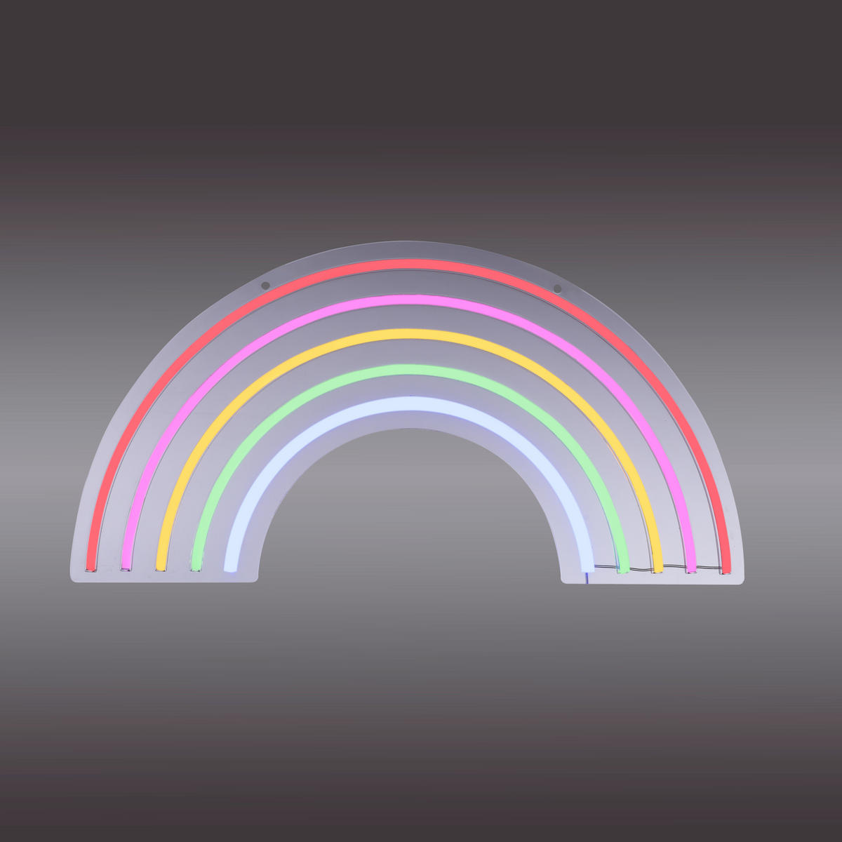 LED-DEKORATIONSLAMPA Neon-Rainbow 63/1,5/32 cm   - Basics, plast (63/1,5/32cm)