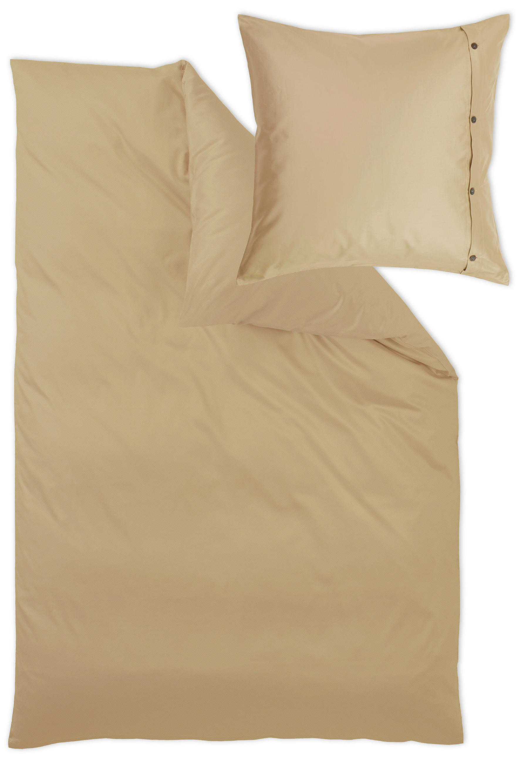 BETTWÄSCHE TENDER Damast 155/220 cm  - Honig, Basics, Textil (155/220cm) - Curt Bauer