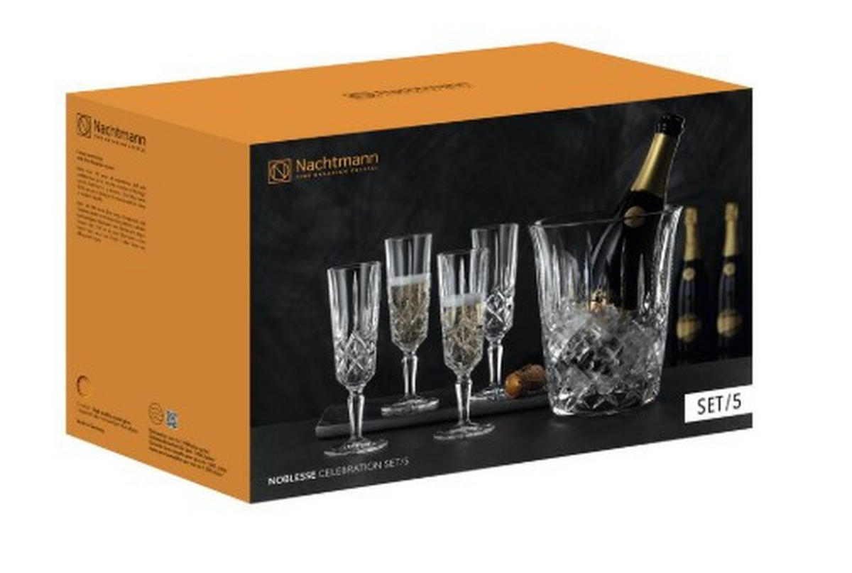 CHAMPAGNESET  - transparent, Basics, glas (150ml) - Nachtmann