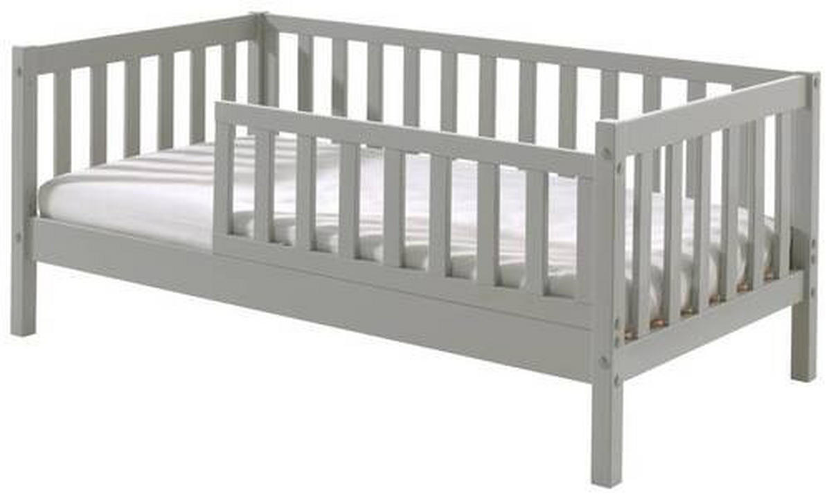 KINDER-/JUNIORBETT - Grau, MODERN, Holz (70/140cm) - MID.YOU