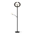 LED-DECKENFLUTER 40/180 cm    - Schwarz, KONVENTIONELL, Kunststoff/Metall (40/180cm) - Dieter Knoll