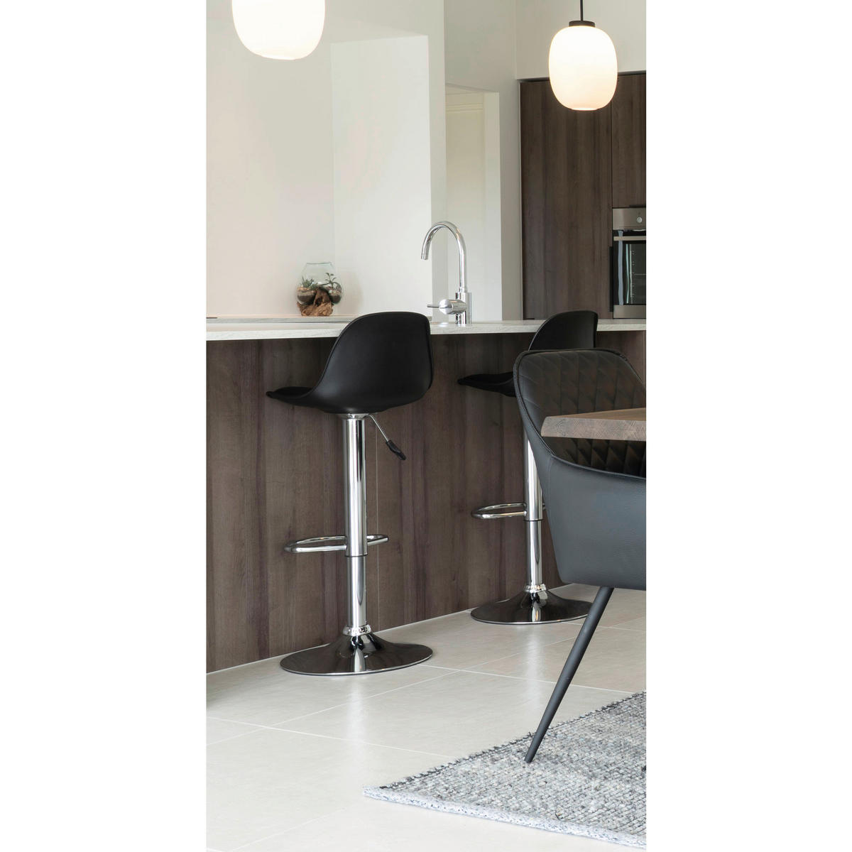 BARPALL SET i svart  - svart, Modern, textil (39/82-104/41cm) - MID.YOU