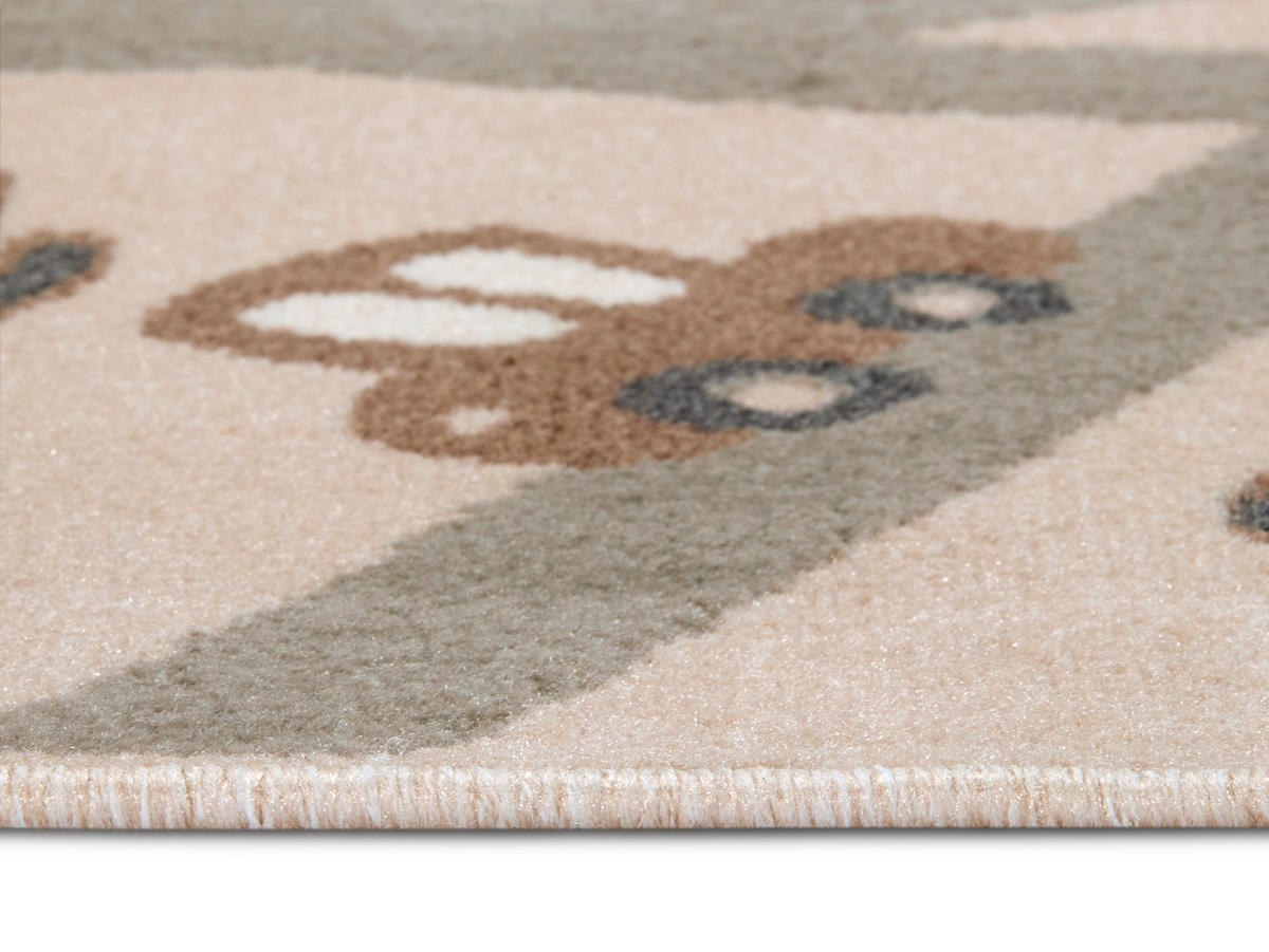 KINDERTEPPICH 160/235 cm Adventures  - Beige/Multicolor, Design, Kunststoff/Textil (160/235cm)