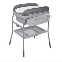 BABYBADEWANNE Cuddle & Bubble  - Graphitfarben, Basics, Kunststoff/Metall (63,5/103/107/82cm) - Chicco