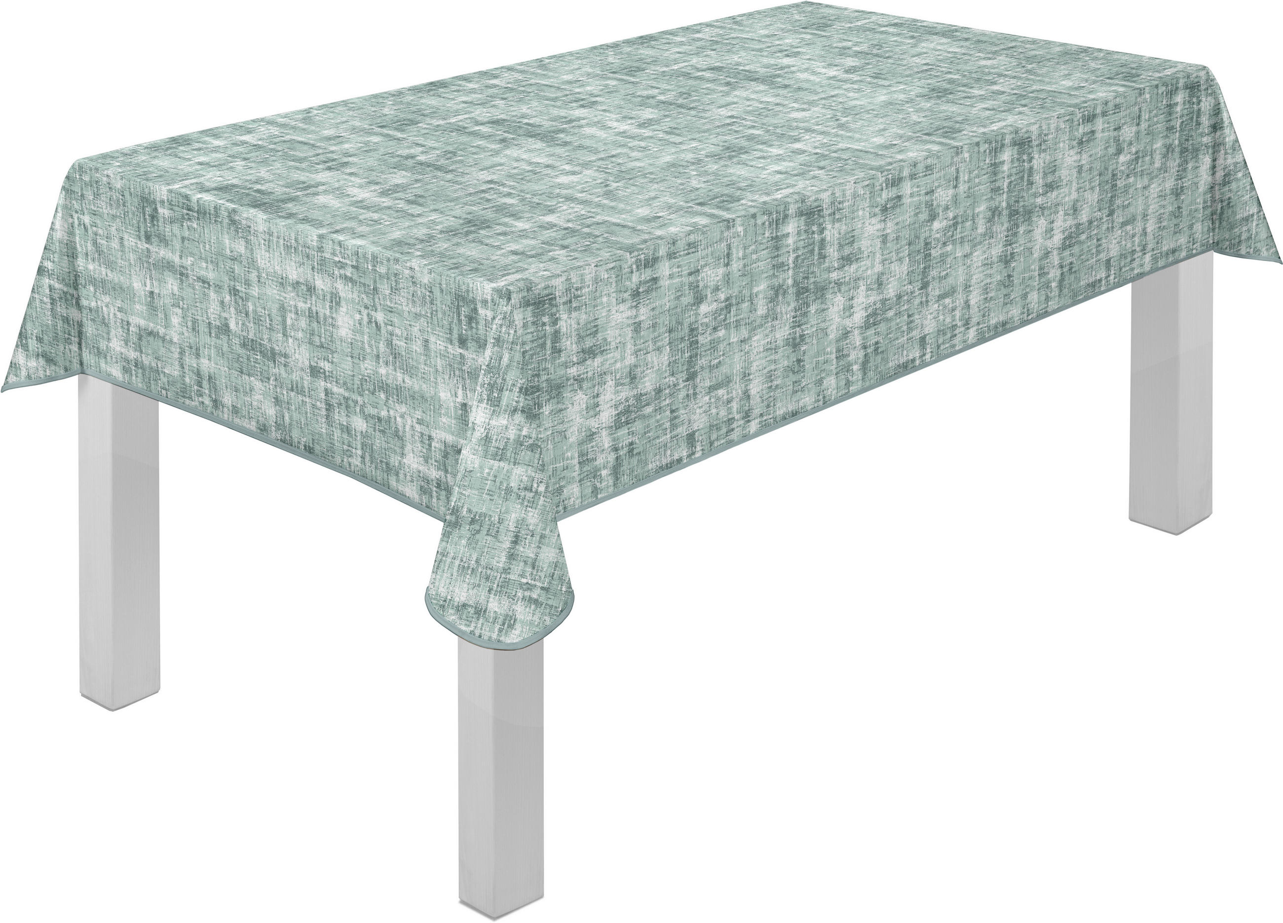 TISCHDECKE WALL ART Textil Grün 130/220 cm  - Grün, Basics, Textil (130/220cm) - Peyer Syntex