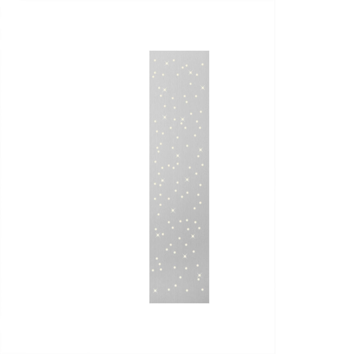 DECKENLEUCHTE 18 W    100/25/4 cm  - Silberfarben, Design, Metall (100/25/4cm)