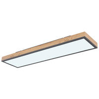 STROPNA LED-SVETILKA  DORO 24 W//2700-6000 K/230 V/ - barve grafita/opal, Basics, kovina/umetna masa (80/20cm) - Globo