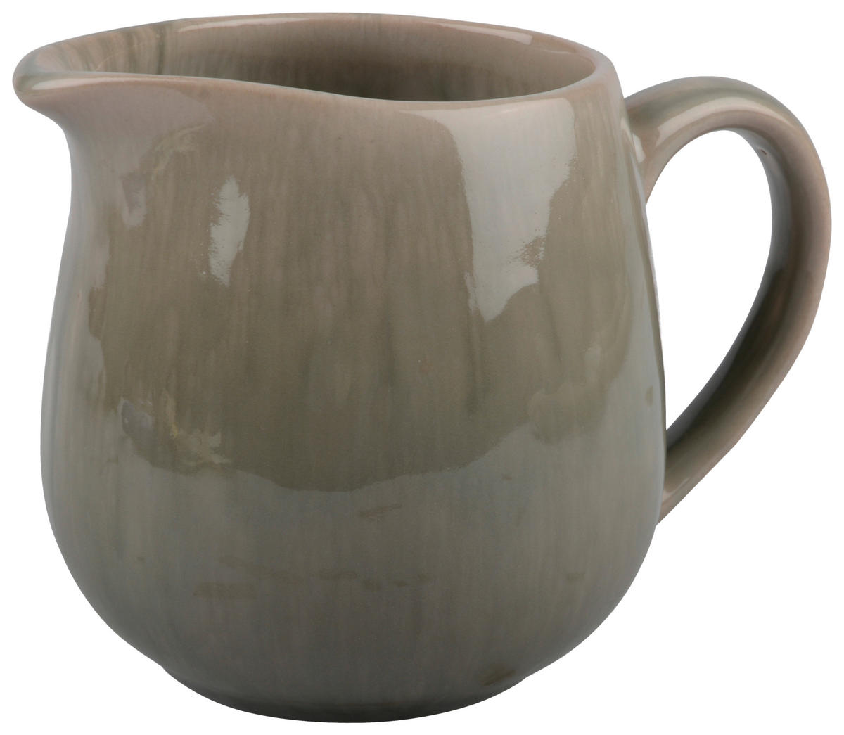 GRÄDDKANNA 350 ml  - ljusgrå, Basics, keramik (8,4/9,3/7cm)