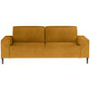 SCHLAFSOFA in Webstoff Currygelb  - Currygelb/Schwarz, Design, Textil/Metall (240/89/103cm) - Ti'me
