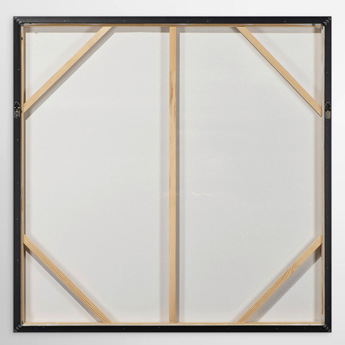 LEINWANDBILD 100/100/4,5 cm  - Dunkelgrün/Beige, Basics, Holz (100/100/4,5cm)