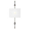 WANDLEUCHTE - Nickelfarben, Konventionell, Glas/Metall (29.2/76.5/12.1 cm) - Elstead Lighting