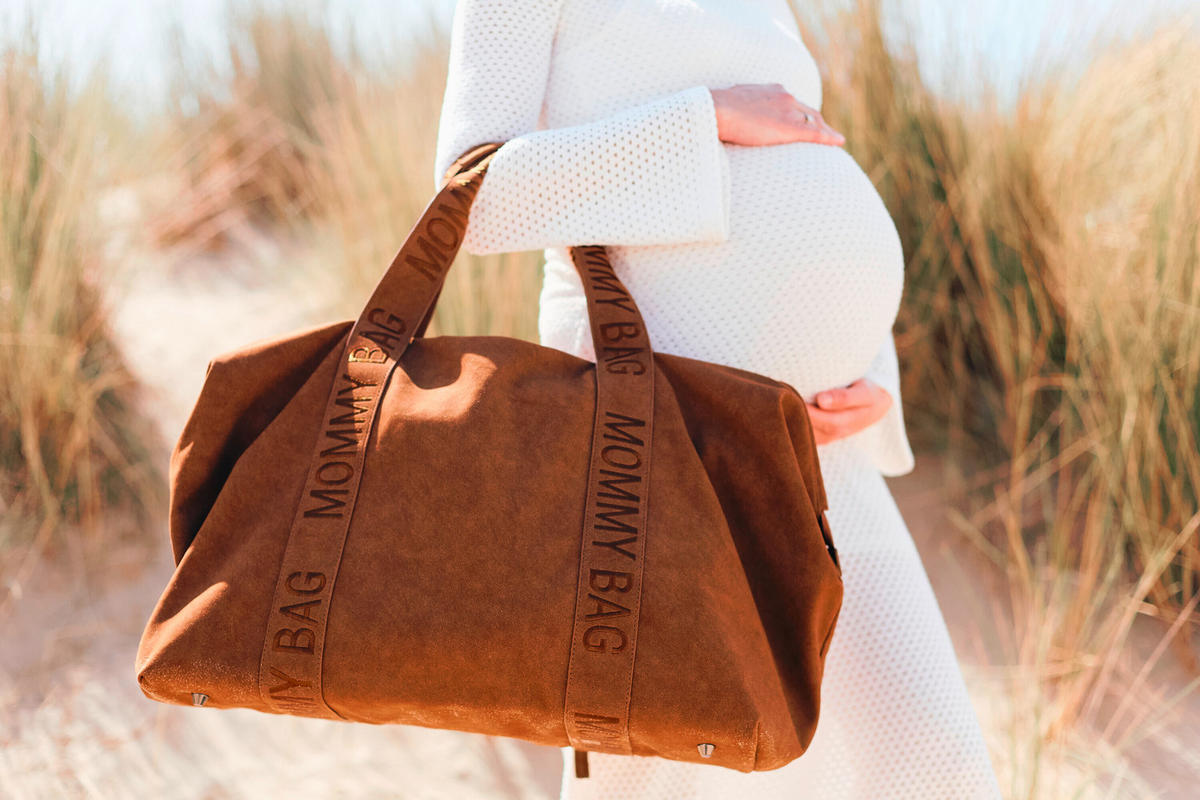 WICKELTASCHE Mommy Club  - Haselnussfarben, Basics, Kunststoff/Textil (55/30/40cm) - Childhome