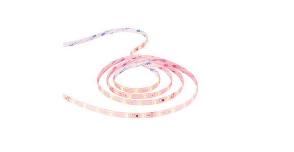 LED-STRIP 300 cm  Rainbow 3  - Weiß, Design, Kunststoff (300cm) - Novel