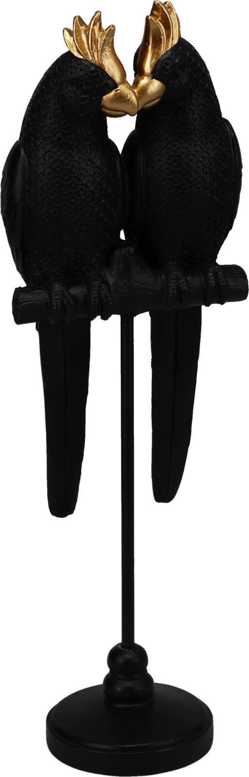 DEKORAČNÍ ZVÍŘÁTKO - černá, Basics, kámen (7.8/35/11cm)