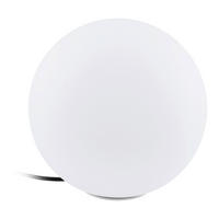 AUSSENKUGELLEUCHTE - Weiss, Basics, Kunststoff (28,5/2,8cm) - Eglo