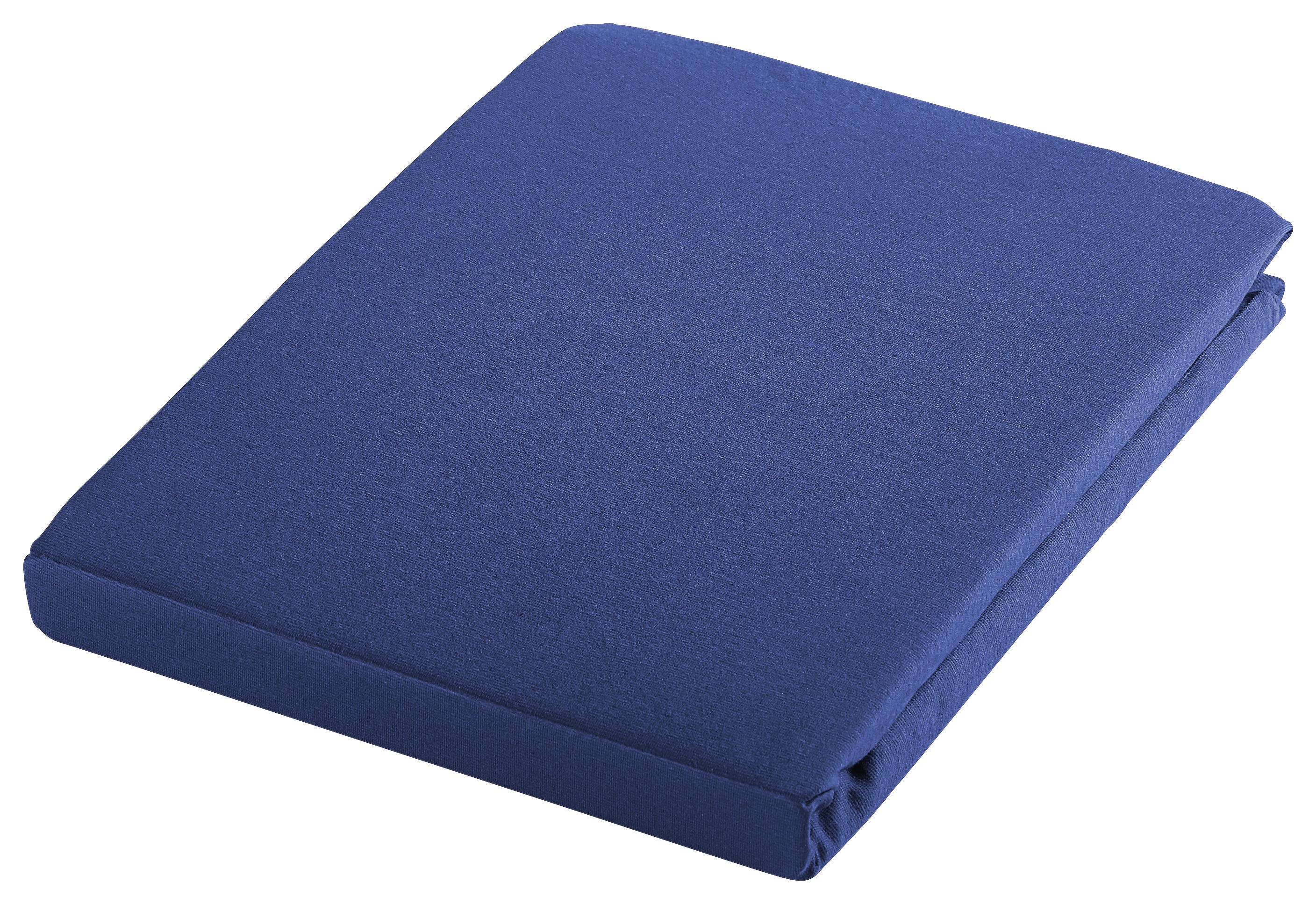 SPANNBETTTUCH Florentano Jersey  - Blau, Basics, Textil (100/200cm) - Bio:Vio