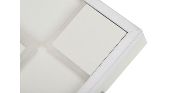 LED-DECKENLEUCHTE 42/42/4,5 cm - Weiß, Basics, Kunststoff/Metall (42/42/4,5cm) - Boxxx