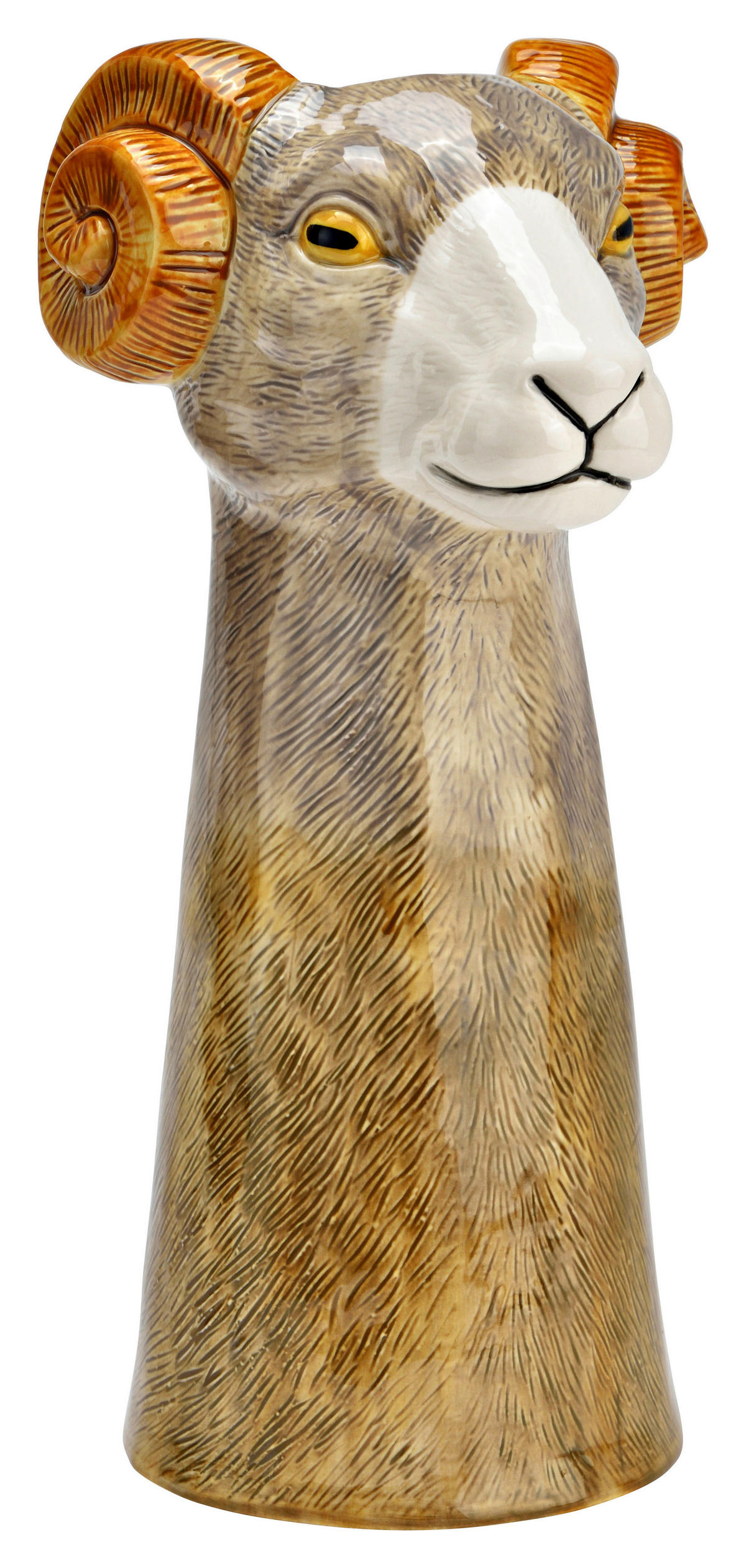 VASE  - Braun, Basics, Keramik (15/30/14cm)