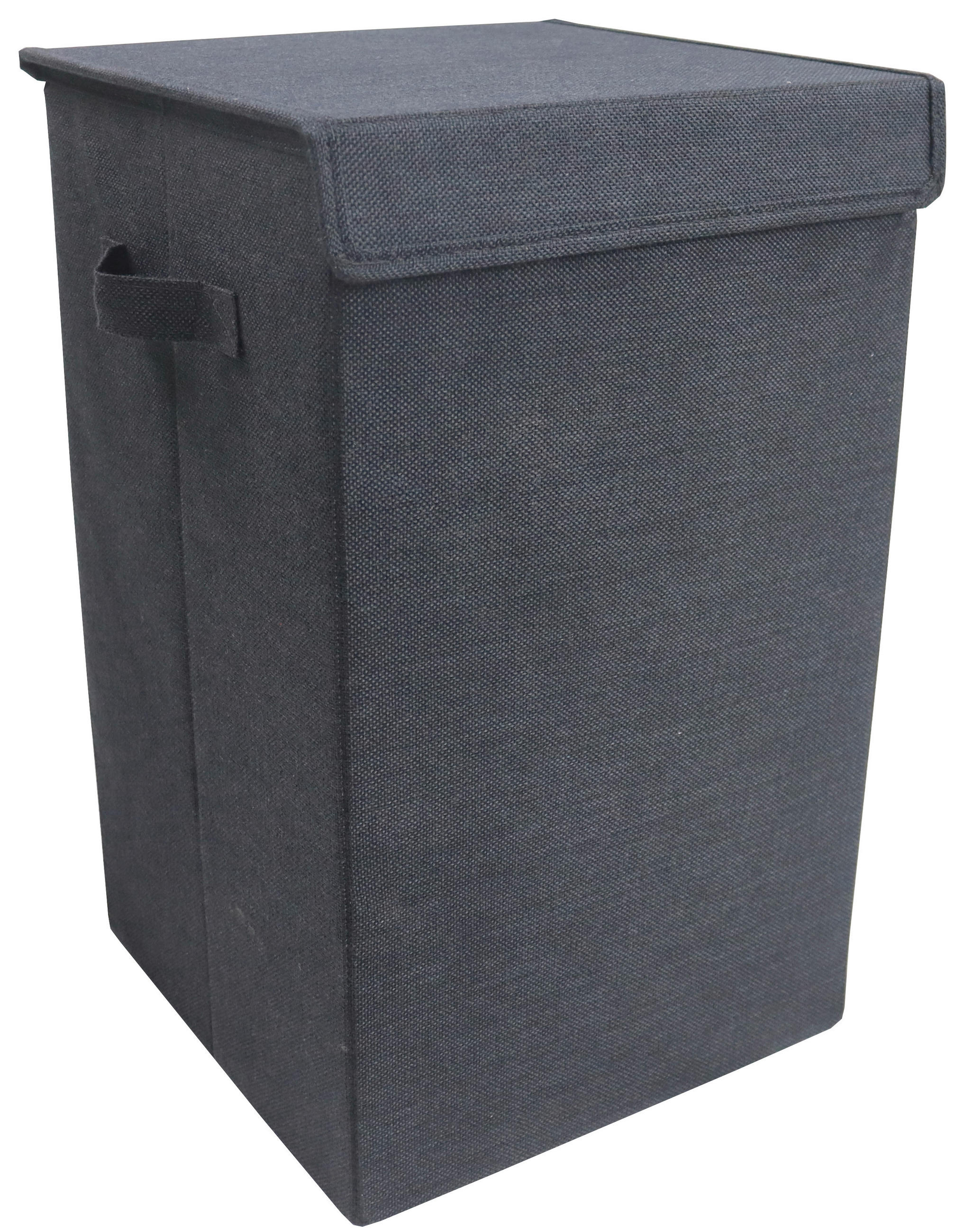 WÄSCHEKORB - Anthrazit, MODERN, Textil (30/50/30cm) - MID.YOU