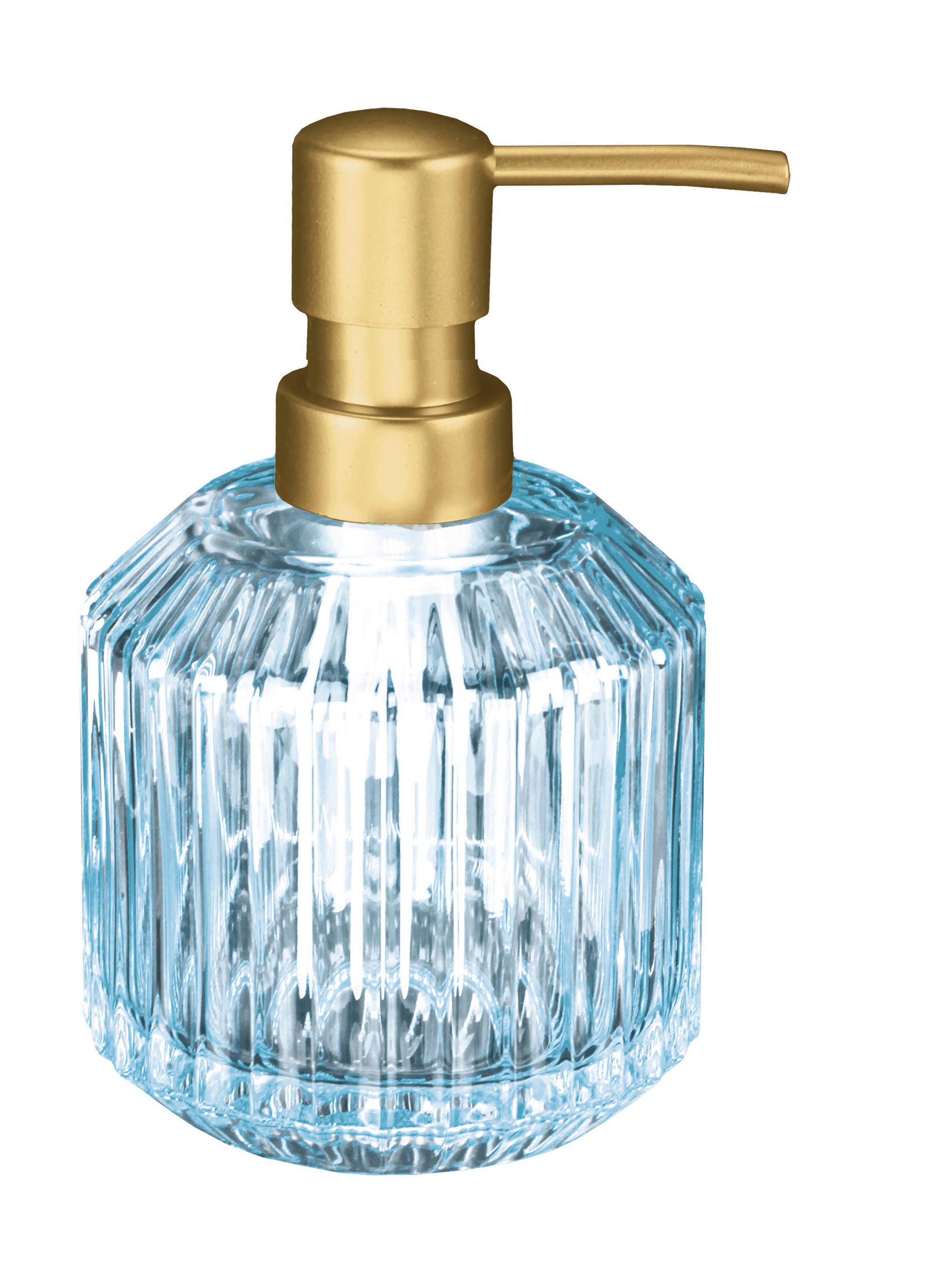 SEIFENSPENDER Glas  - Hellblau, Basics, Glas (8,5/14cm) - Kleine Wolke