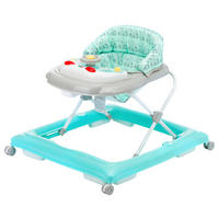 DUBAK - siva/tirkizna, Osnovno, metal/tekstil (65/62/60cm) - My Baby Lou