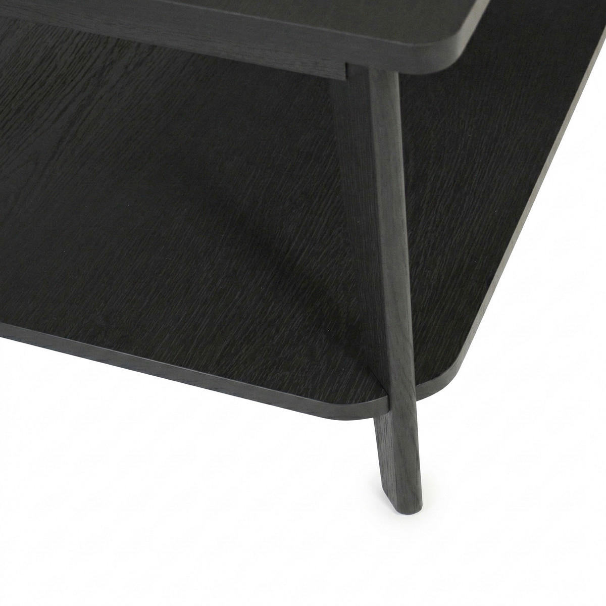 COUCHTISCH in Holzwerkstoff 110/55/39,7 cm  - Eichefarben/Schwarz, MODERN, Holzwerkstoff (110/55/39,7cm) - MID.YOU