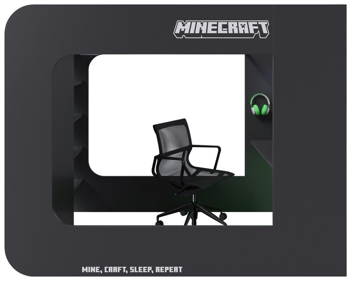 HOCHBETT 120/200 cm Schwarz Schwarz  - Schwarz, MODERN, Holz/Holzwerkstoff (120/200cm) - Minecraft