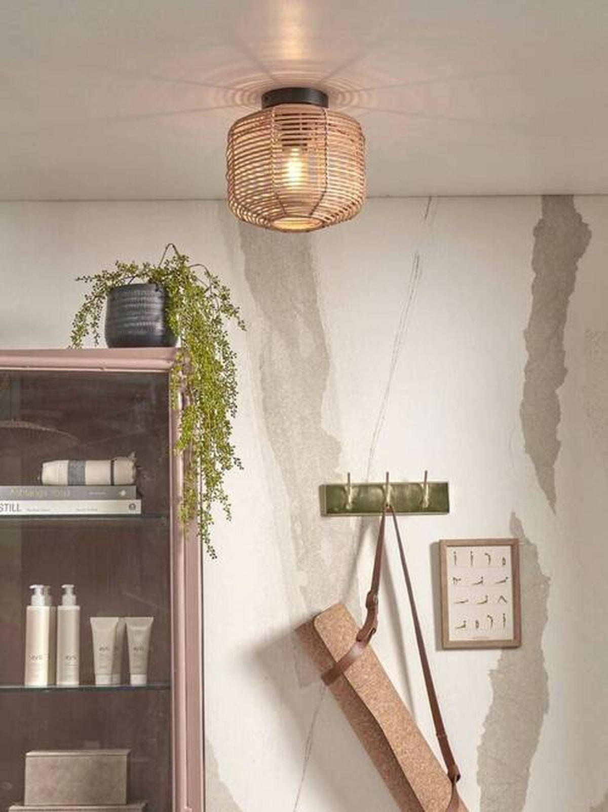 DECKENLEUCHTE GOOD&MOJO 25/25/20 cm   - Naturfarben, Trend, Holz (25/25/20cm) - Good & Mojo