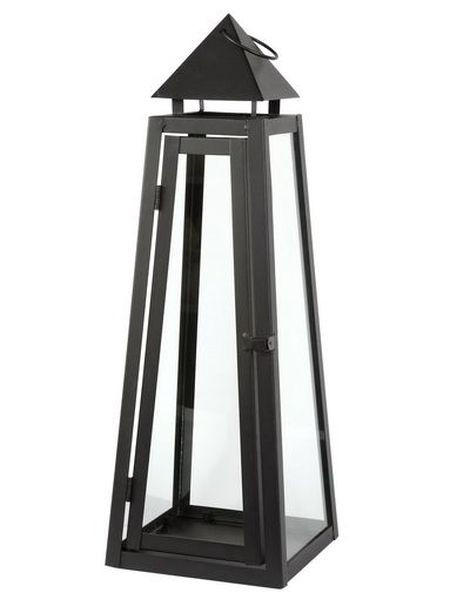LAMPÁŠ kov - čierna, Design, kov (25/70/25cm) - Ambia Home