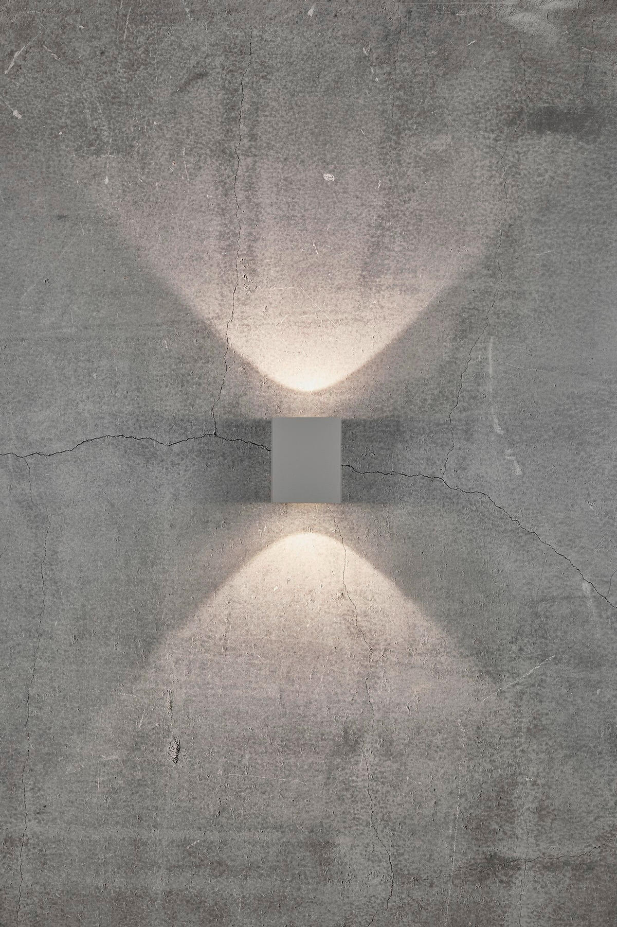 AUßENWANDLEUCHTE 8,7/10,6/10 cm   - Grau, Basics, Metall (8,7/10,6/10cm) - Nordlux