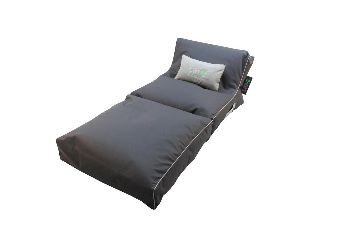 VREĆA ZA SJEDENJE tekstil  siva  - siva, Design, tekstil (180/90/65cm)