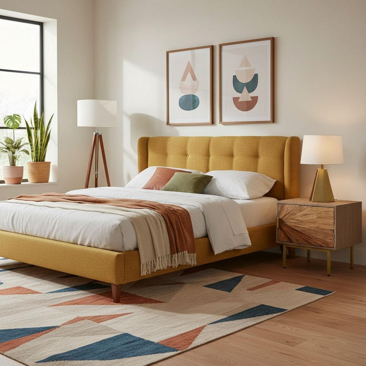 NACHTKÄSTCHEN 40/50/35 cm  in Goldfarben, Messingfarben  - Messingfarben/Goldfarben, MODERN, Holz/Holzwerkstoff (40/50/35cm) - MID.YOU