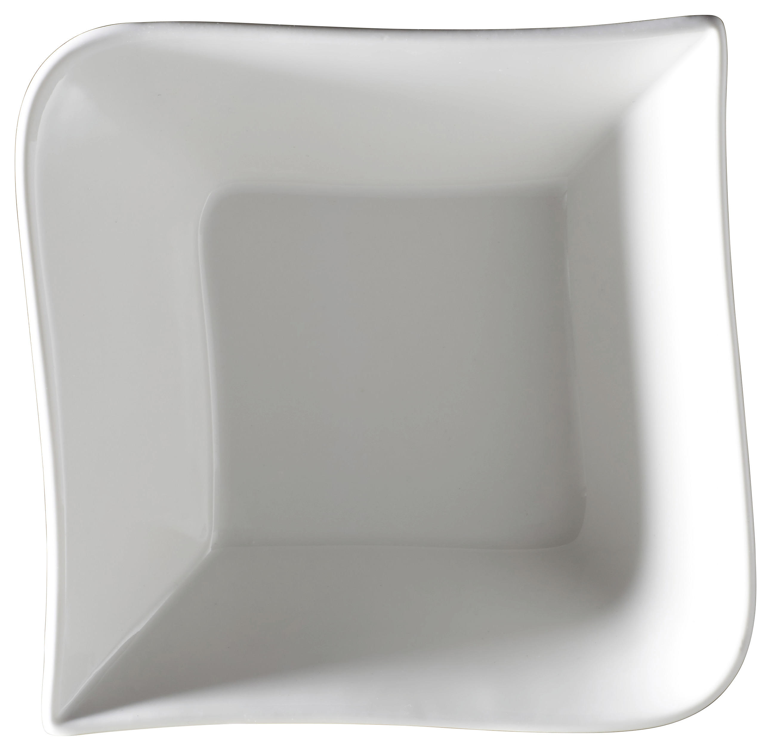 SCHÜSSEL Melodie  23/23/8 cm  - Weiss, Design, Keramik (23/23/8cm) - Ritzenhoff Breker