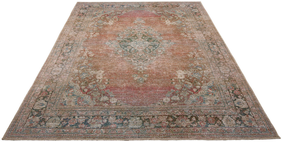VINTAGE-TEPPICH 150/230 cm Rot  - Rot, Trend, Textil (150/230cm) - Novel