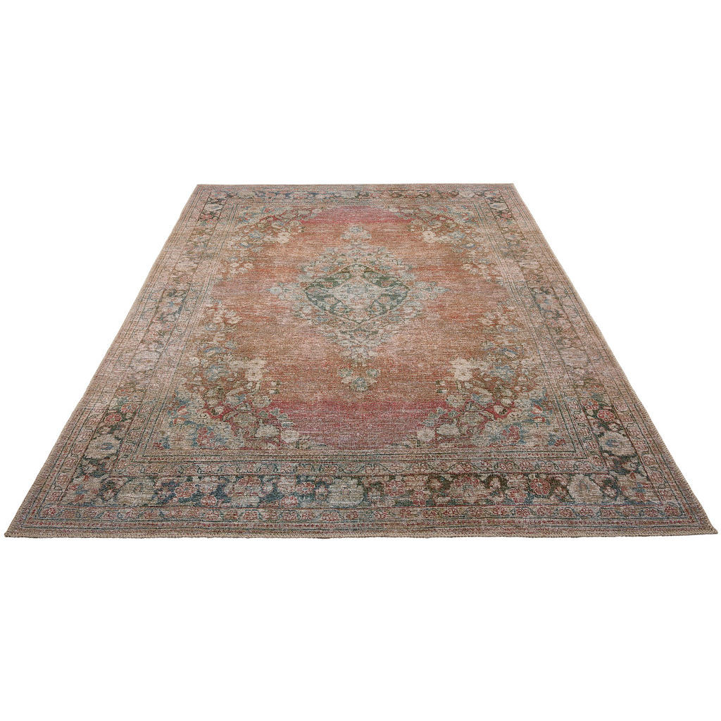 Thumbnail - Novel Vintage-Teppich, Rot, Textil, Vintage, rechteckig, 150x230 cm, Oeko-Tex® Standard 100, in verschiedenen Größen erh...