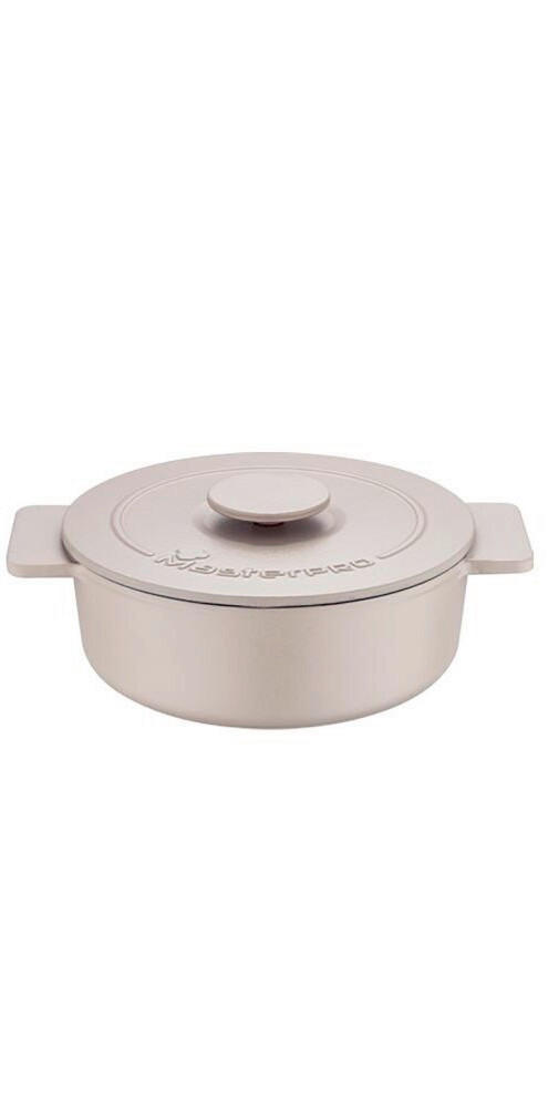 LITOŽELEZNI LONEC - bež, Basics, kovina (29cm)