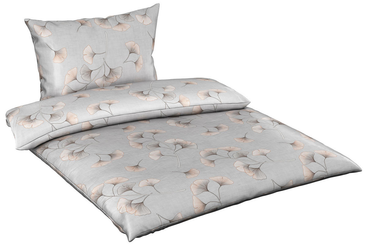 ÁGYNEMŰHUZAT-GARNITÚRA 140/200 cm  - szürke, Konventionell, textil (140/200cm) - Bio:Vio