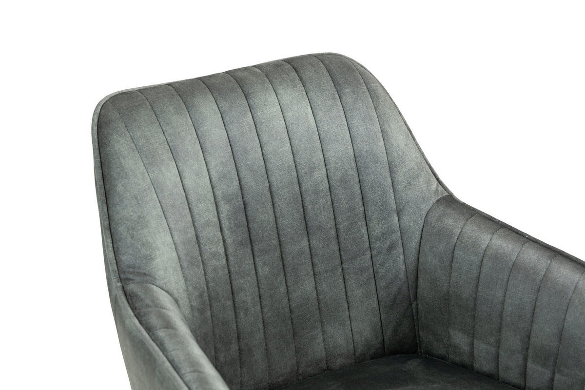 ARMLEHNSTUHL  in  - Dunkelgrün/Buchefarben, KONVENTIONELL, Holz/Textil (63/83/63cm) - MID.YOU