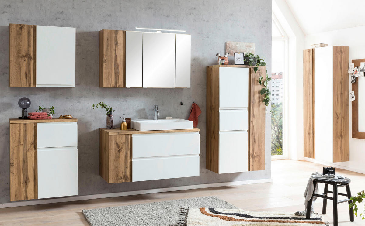 SPIEGELSCHRANK 105/64/20 cm  - MODERN, Glas/Holzwerkstoff (105/64/20cm) - Held